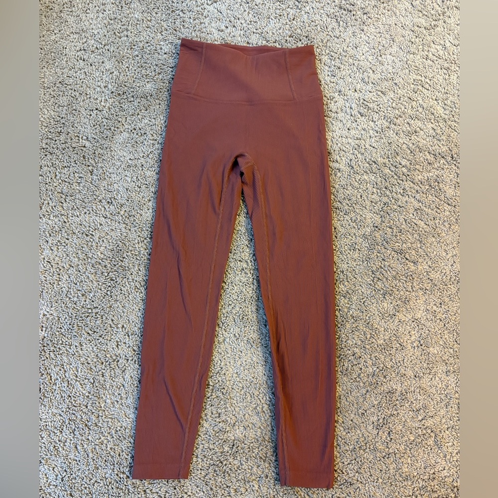 Ribbed leggings